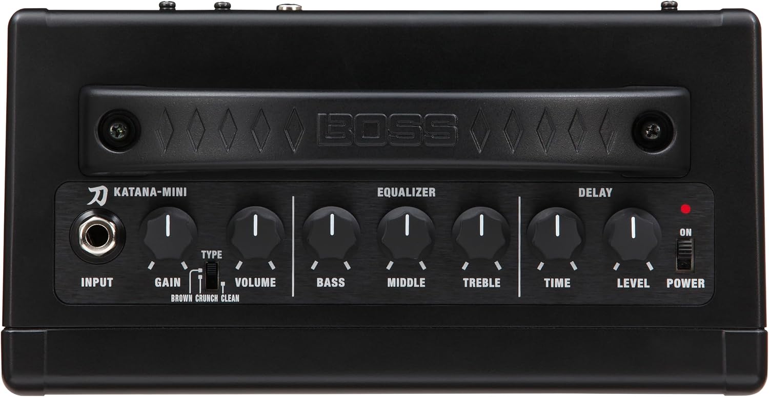 Boss Katana Mini - 7-Watt Combo Amp Ultra-Compact and Travel-Ready