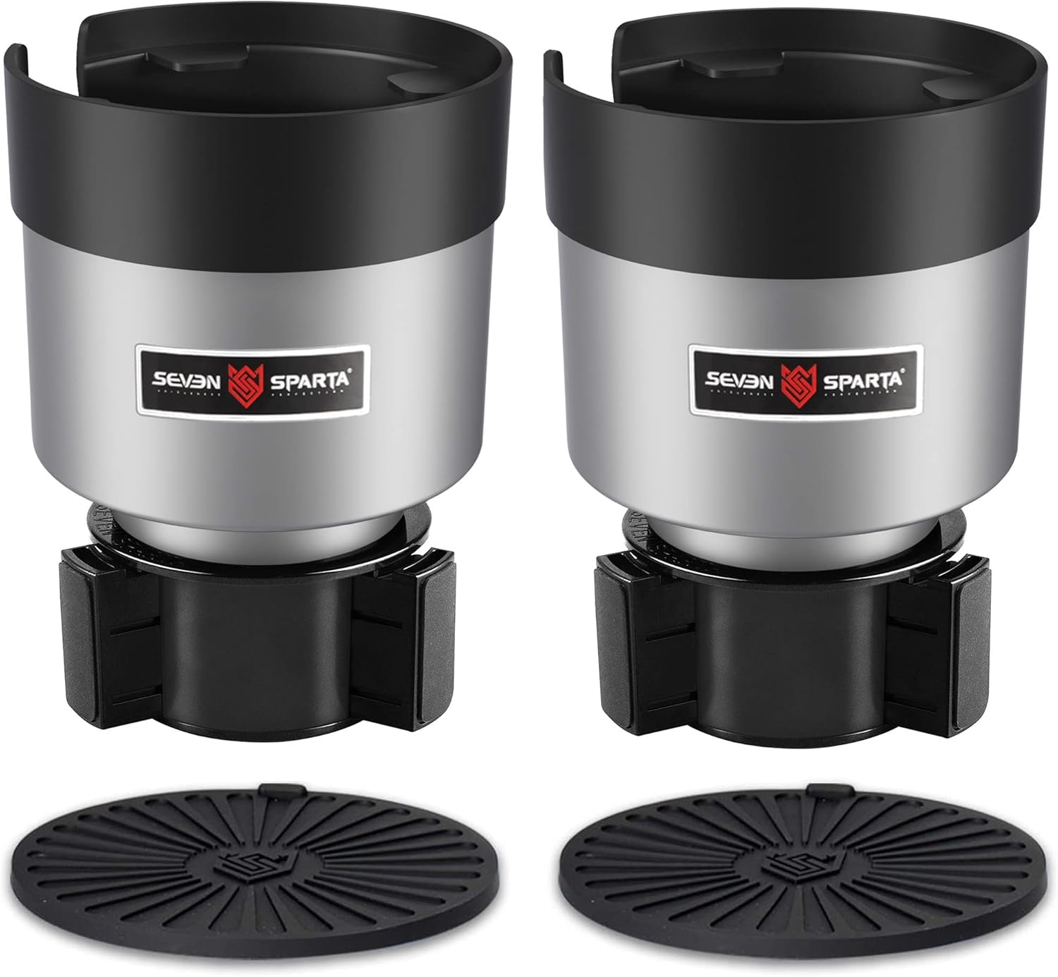 SEVEN SPARTA Car Cup Holder Expander for 32-40oz Large Bottles & Tumblers