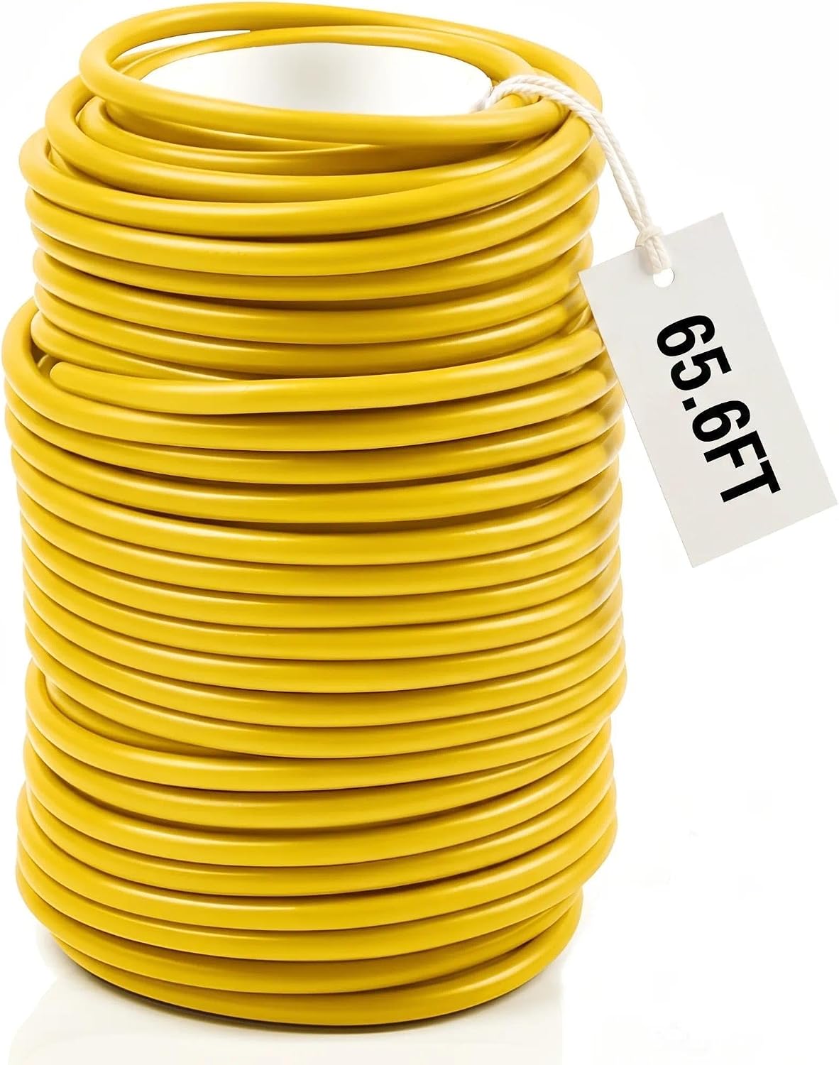 Decoroca Soft Plant Ties for Support - 65.6' Reusable Waterproof Plant Wire, 3.5mm Garden Twist