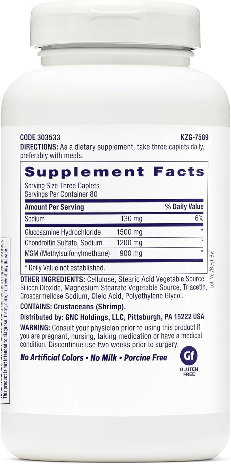 GNC Triflex Caplets, 240 Count
