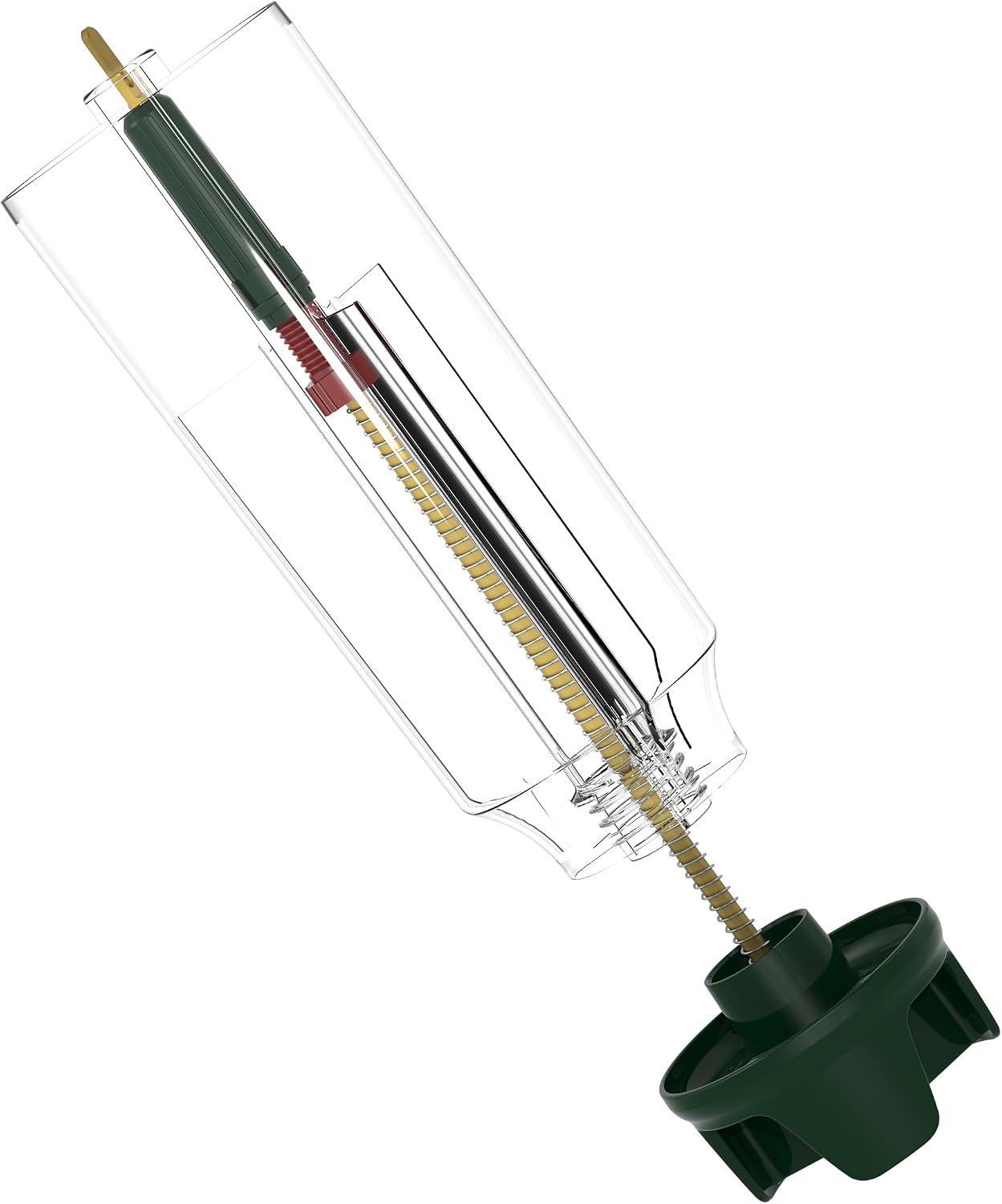 Squirrel Buster Legacy Squirrel-Proof Bird Feeder for Wild Birds – 4 Metal Removable Perches, 2.6 lb Seed Capacity, Chew-Proof Design, Easy to Clean, Green | Four removable metal perches, chew-proof construction, tool-free cleaning