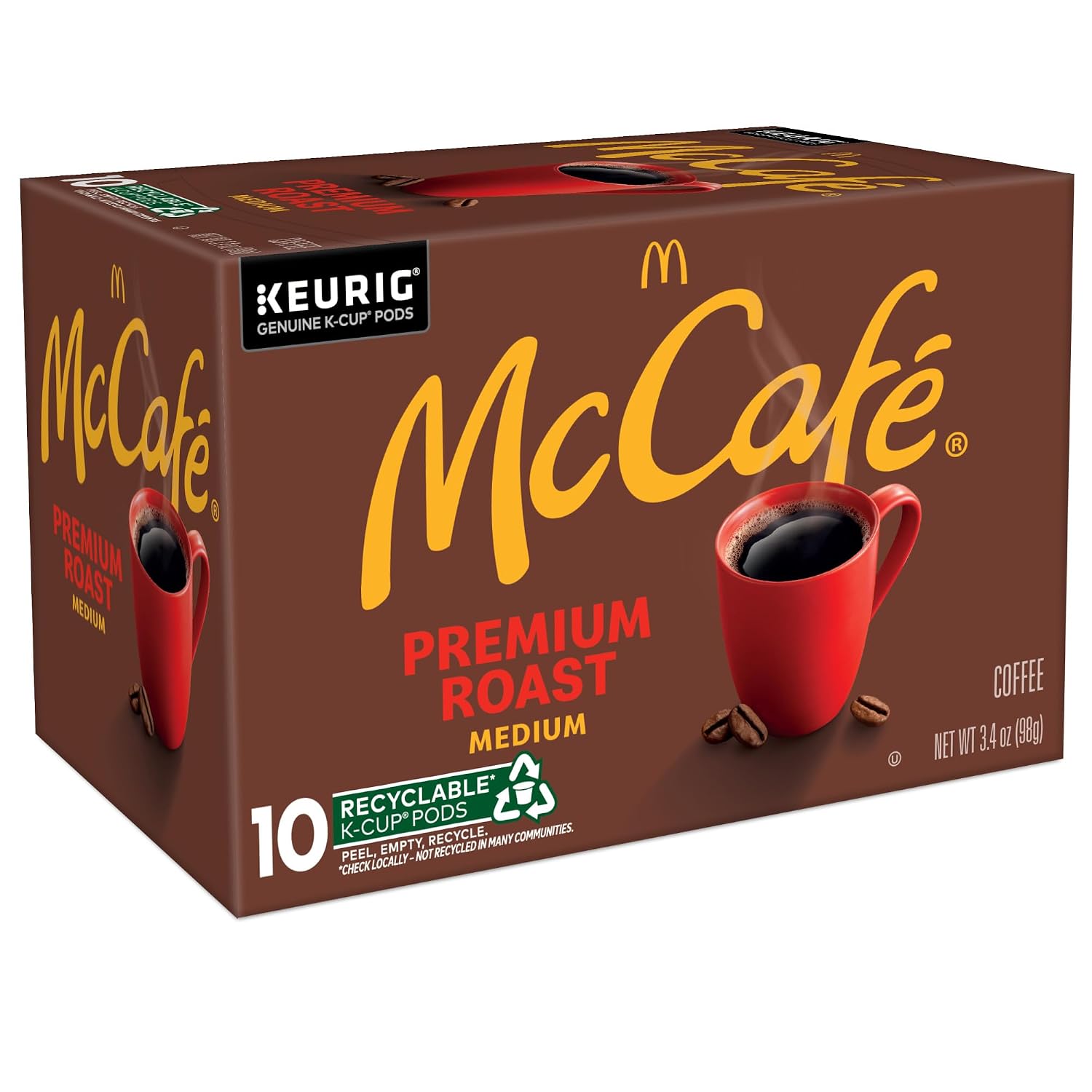 McCafe Premium Roast Coffee, Single Serve Keurig K-Cup Pods, Medium Roast, 84 Count