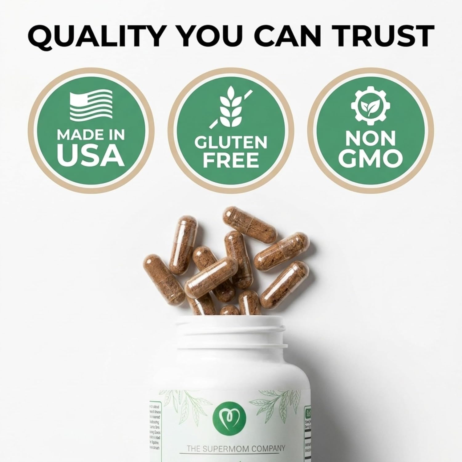 Quinine Cinchona Bark Extract 1000 mg – Herbal Supplement for Muscle & Leg Cramp Relief, Digestive Support & Immune Health – 120 Capsules, Non-GMO