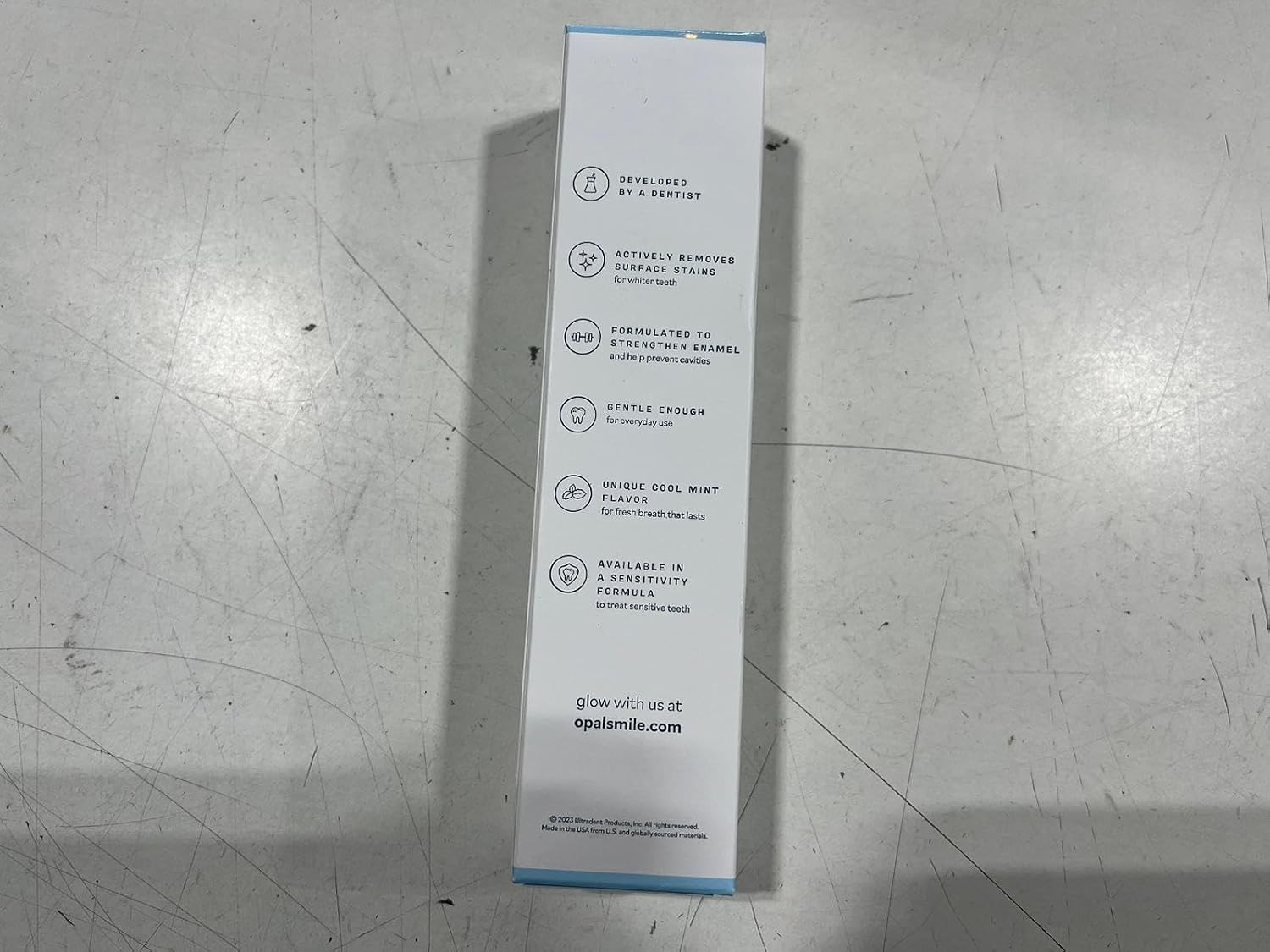 Opalescence Whitening Toothpaste Original 4.7oz - Mint - 3 Pack - 5166-3 | Dentist-Developed Oral Care Whitening Fluoride Toothpaste for Daily Use, Surface Stain Removal & Helps Strengthen Enamel