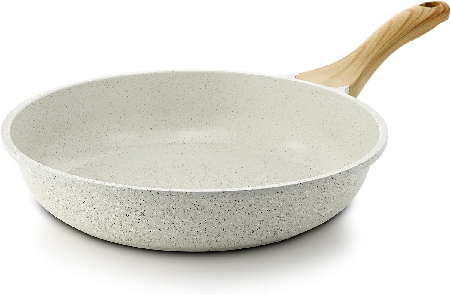 SENSARTE Nonstick Frying Pan Skillet, Swiss Granite Coating Omelette Pan, Healthy Stone Cookware Chef's Pan