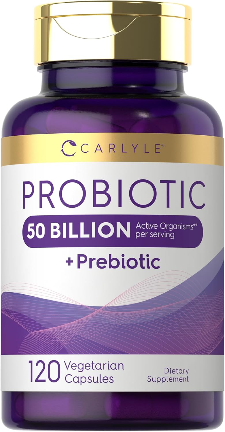 Carlyle Probiotics with Prebiotics | 120 Capsules