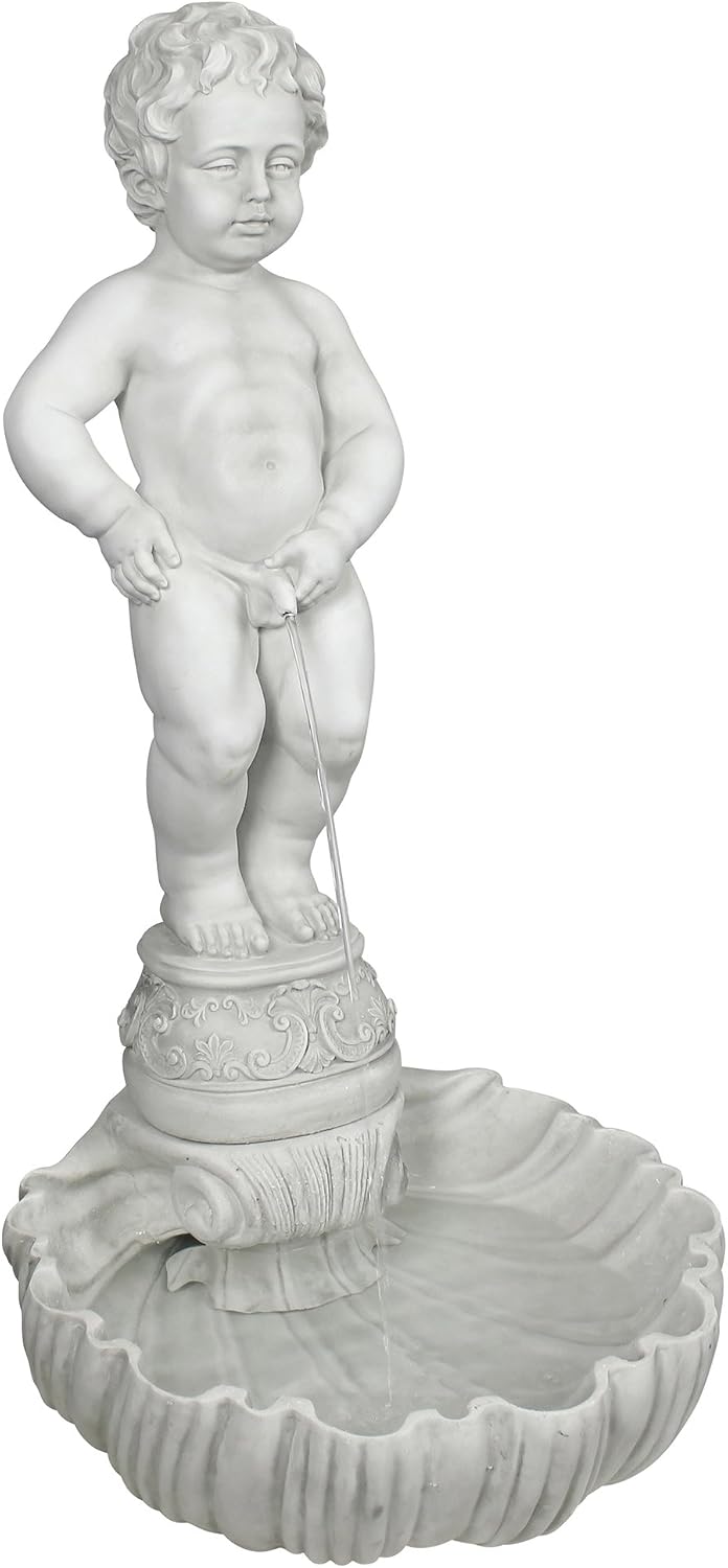 MANNEKEN PIS BOY PIPED STATUE