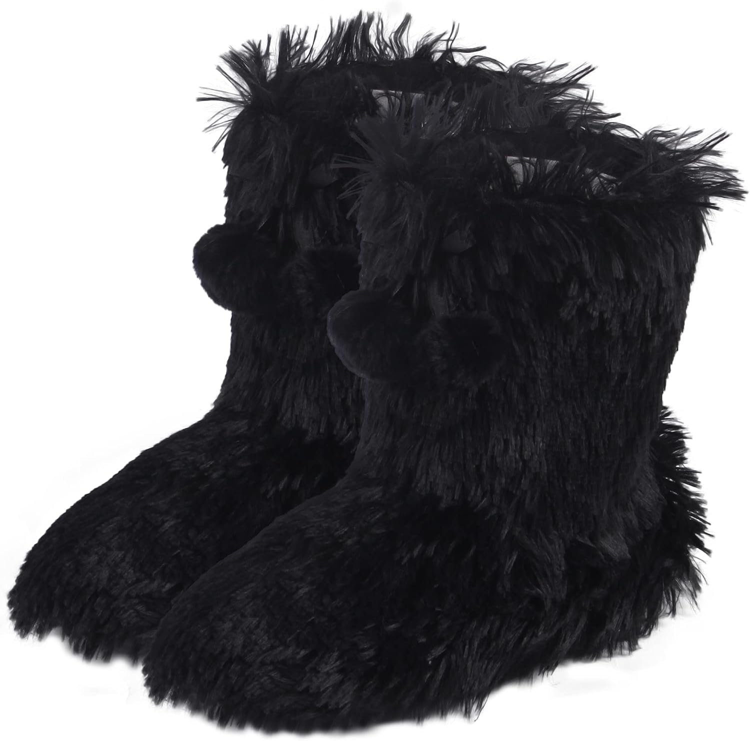 Home Slipper Women's Soft Fleece Plush Warm Indoor House Slipper Boots Shoes