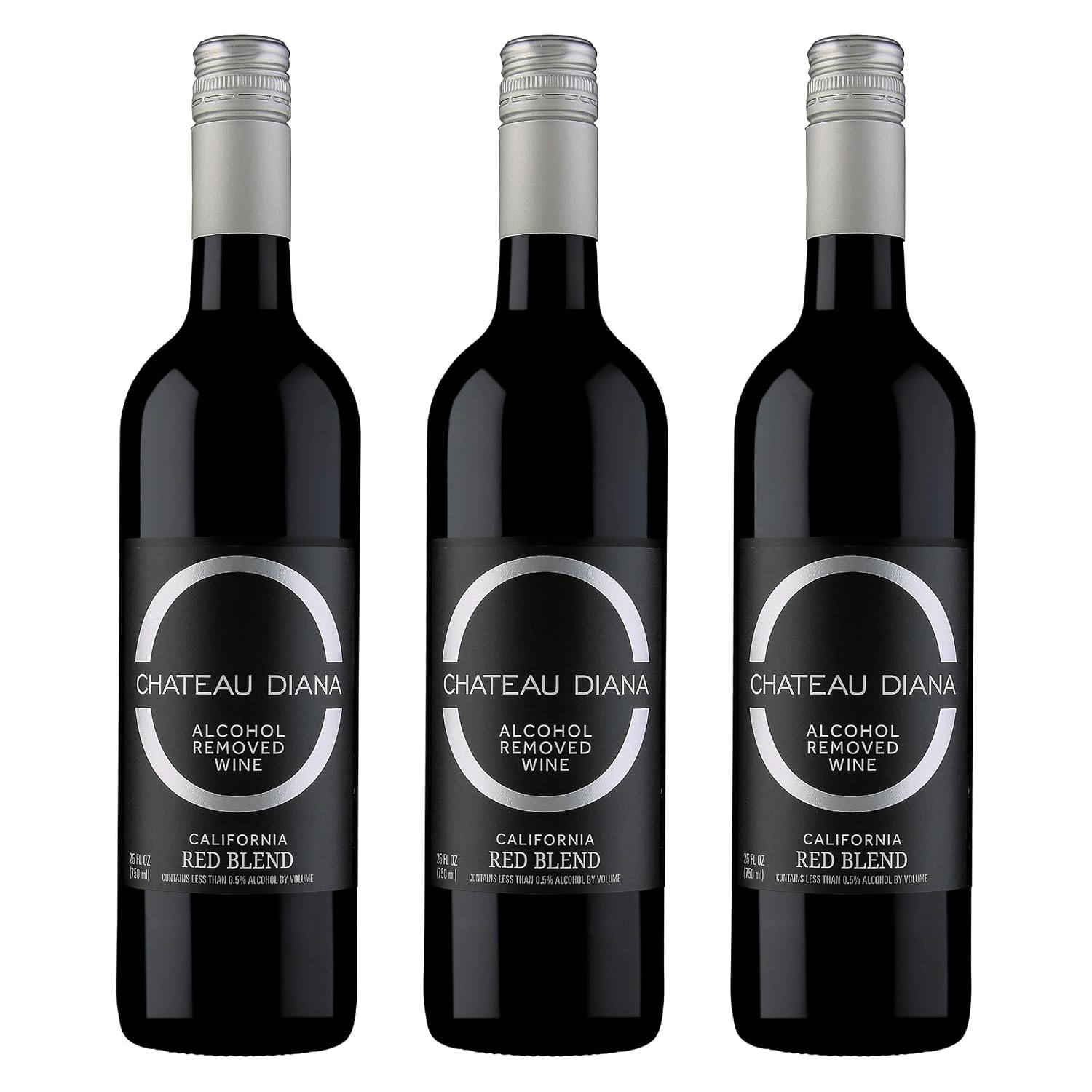 Chateau Diana Zero - Alcohol Removed California Red Wine (2x 750 ml.)