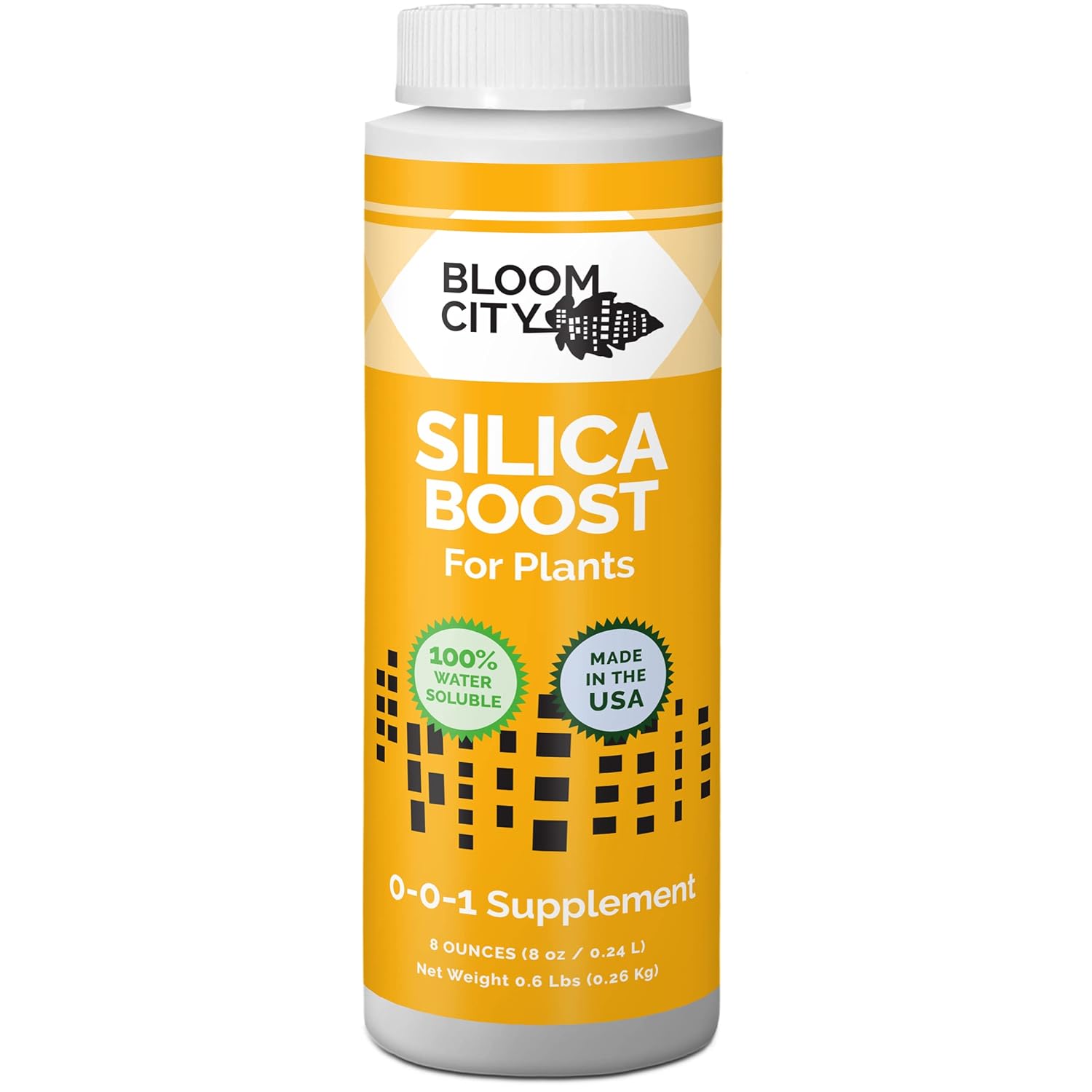 Bloom City Liquid Silica Boost Fertilizer & Supplement, 8 oz