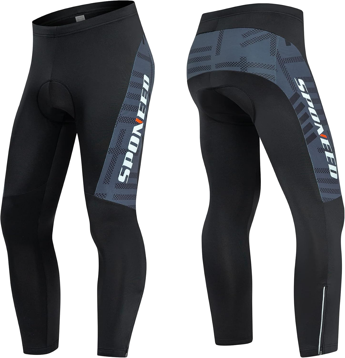sponeed Cycling Clothes for Men Long Sleeve Mountain Bike Road Bicycle Shirt Jerseys Padded Pants Biking Outfits