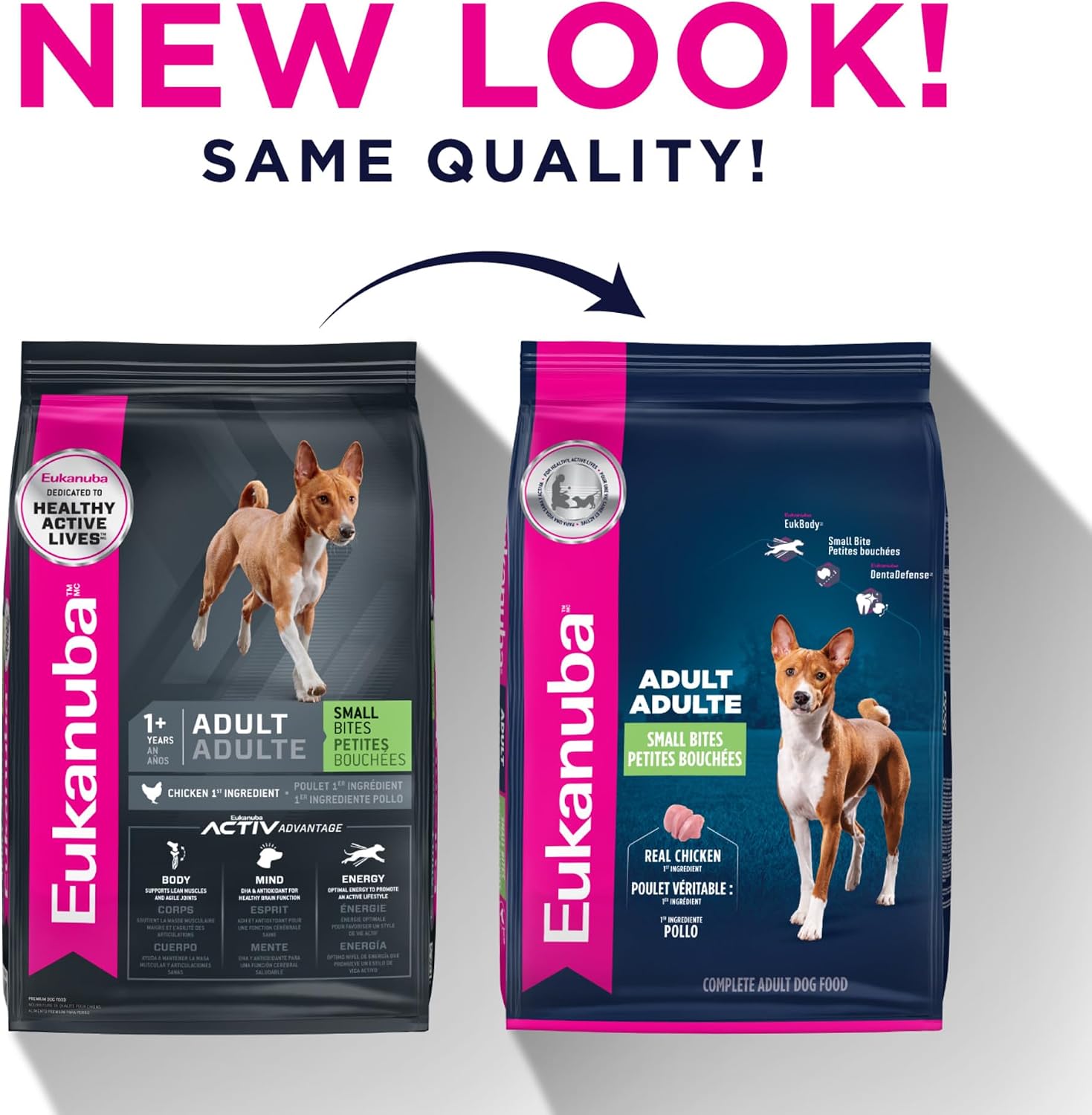 Eukanuba Adult Small Bites Dry Dog Food, 4.5 lb Bag