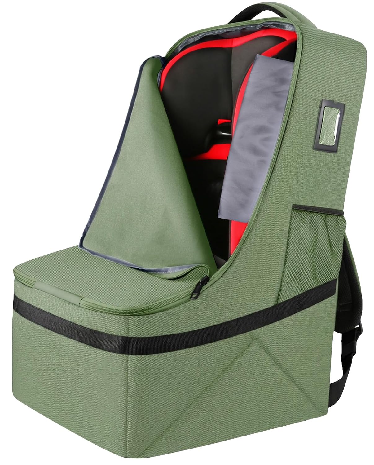 YOREPEK Padded Car Seat Travel Bag Backpack, Toddler Travel Essentials