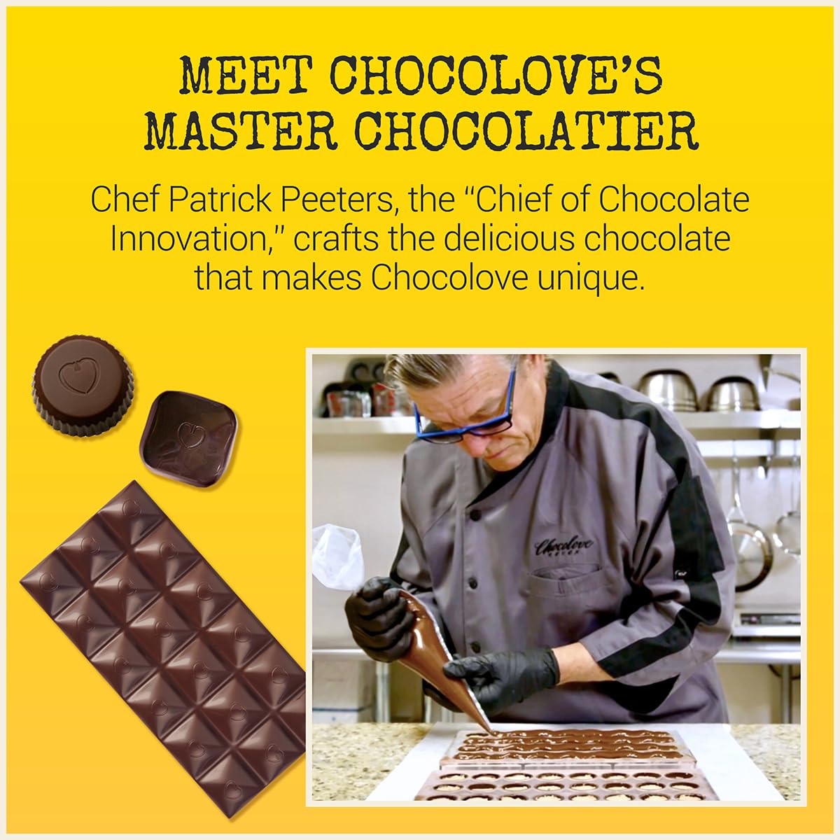 Chocolove Creamy Milk Chocolate Bars | 33% Cocoa | Crafted with Silky Premium Chocolate | Non-GMO, & Gluten-Free, 3.2 oz Bar (12 Pack)