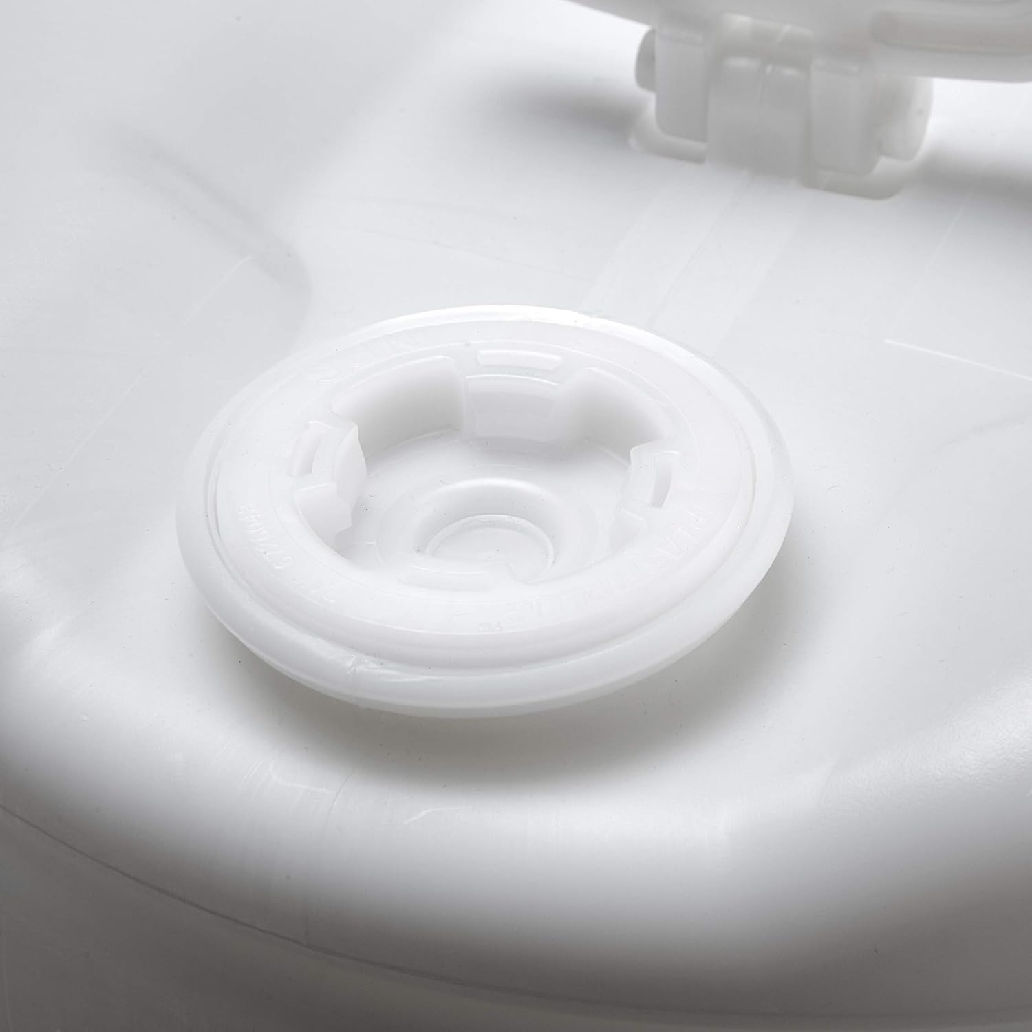 Hudson Exchange 15 Gallon Tight Head Drum with 2" & 3/4" Fittings, UN Rated, Food Grade BPA Free HDPE, Natural
