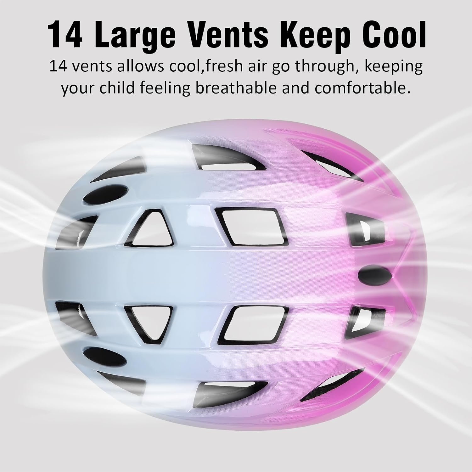 Kids Bike Helmet,2 Sizes for Youth Child Girls & Boys