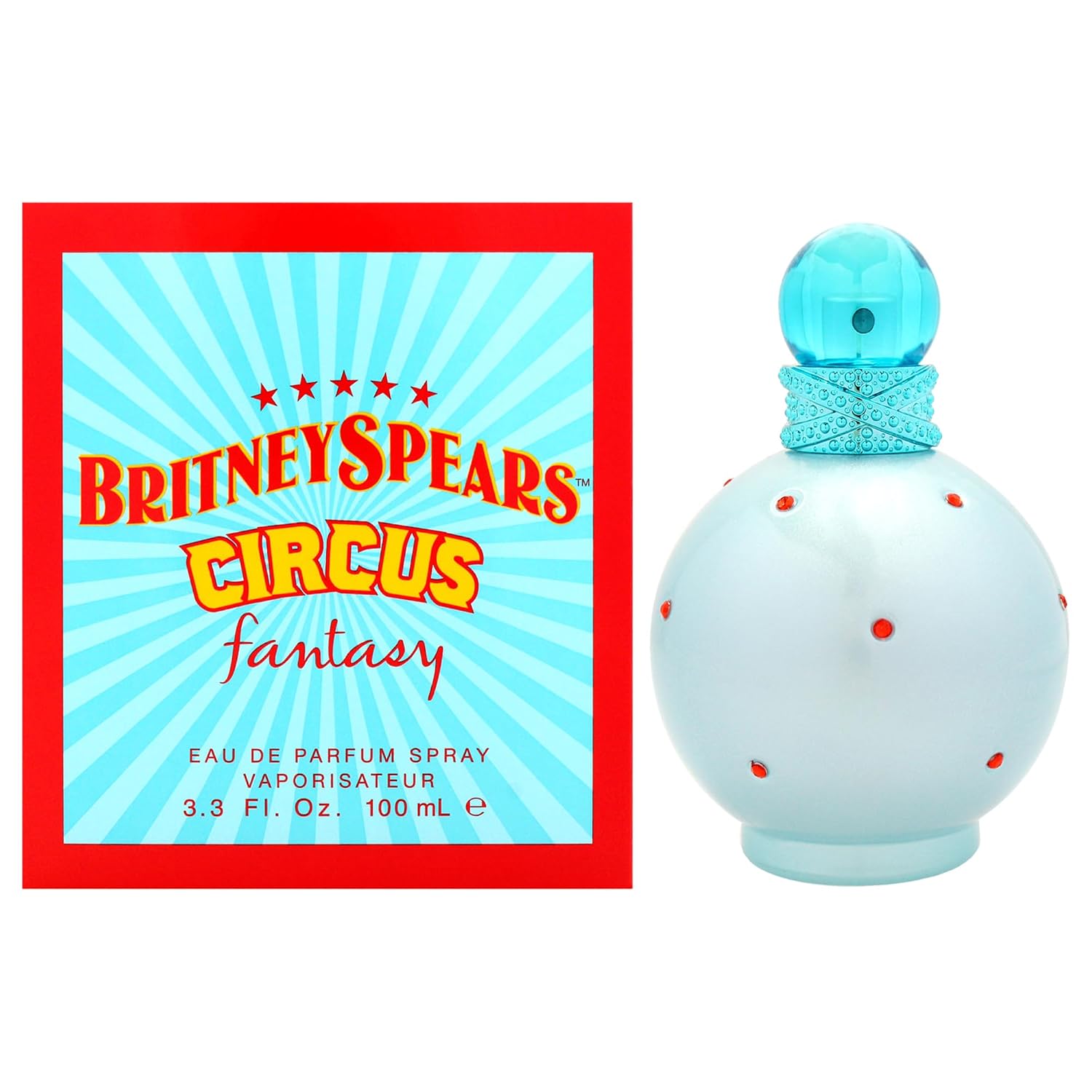 Britney Spears Circus Fantasy Eau De Parfum Spray for Women, 3.3 Ounce