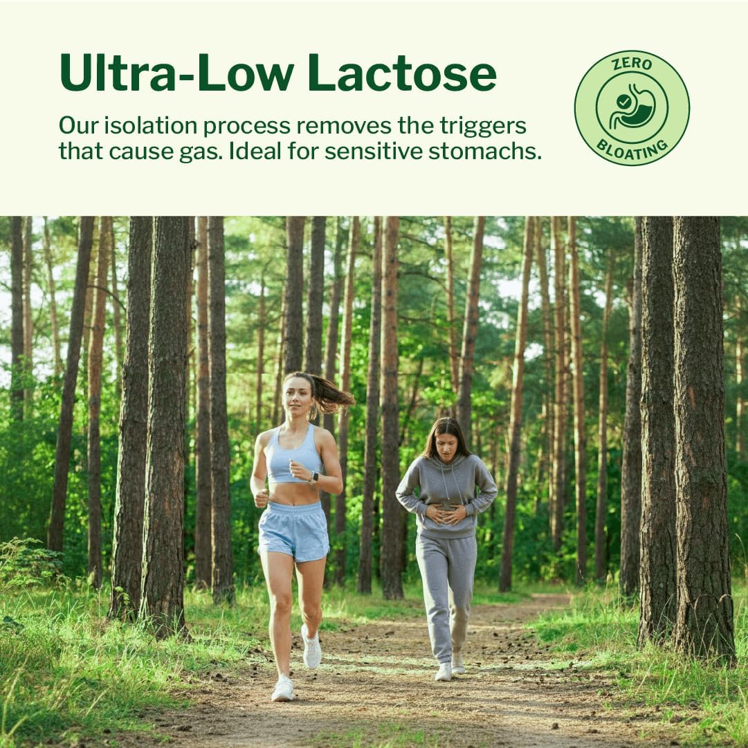 Unflavored Grass Fed Whey Isolate Protein Powder, 1 lb | Isolated, Flavorless Whey made with 100% GrassFed Hormone-Free Milk, It's Unsweetened, Cold-Pressed and Heavy-Metal Tested