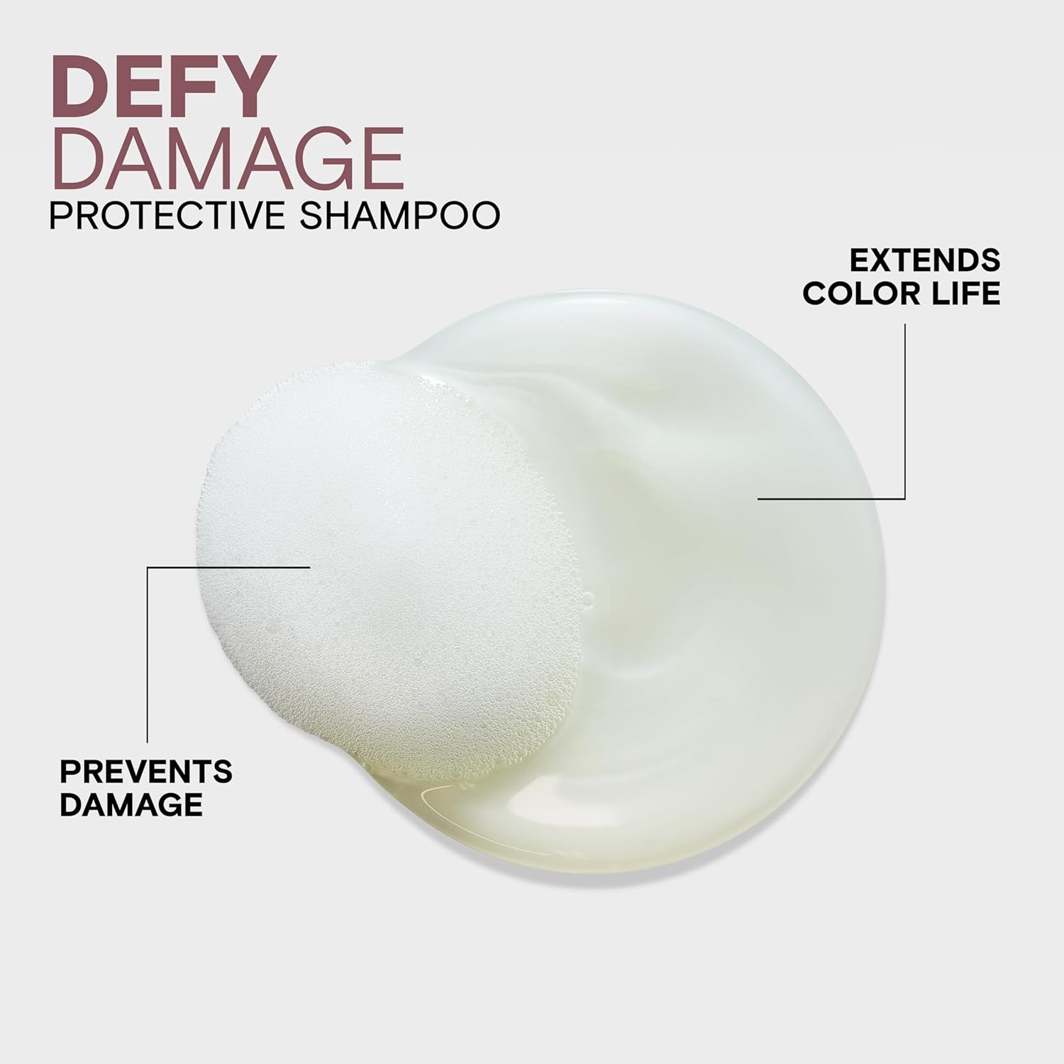 Joico Defy Damage Protective Shampoo | For Color-Treated Hair | Strengthen Bonds & Preserve Hair Color | With Moringa Seed Oil & Arginine
