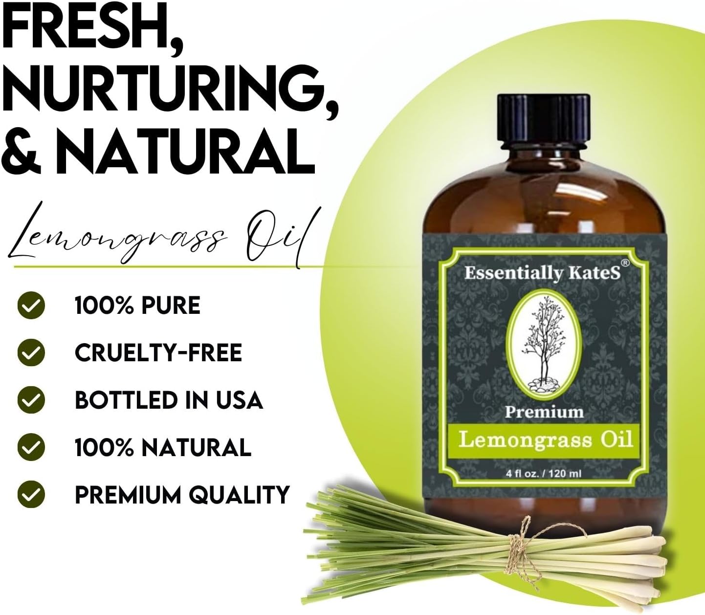 Peppermint Essential Oil 4 oz. with Huge Glass Bottle, Glass Dropper, and Sprayer. Detailed User's Guide E-Book. Skin Care, Garden Care, and Hair Care.