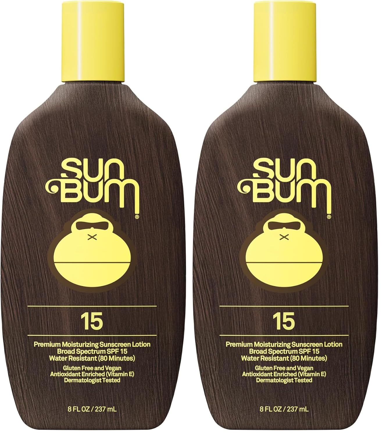 Sun Bum Original SPF 50 Sunscreen Body Lotion - 8 oz | Broad Spectrum Moisturizing Sunscreen with Vitamin E, Hawaii 104 Act Compliant (Made without Octinoxate & Oxybenzone)