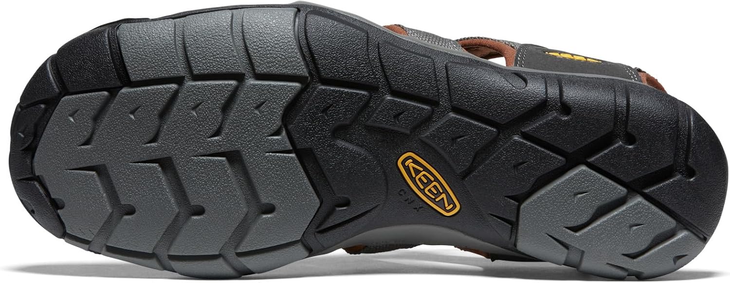 KEEN Men's Clearwater CNX Closed Toe Lightweight Adventure Hiking and Water Sandals