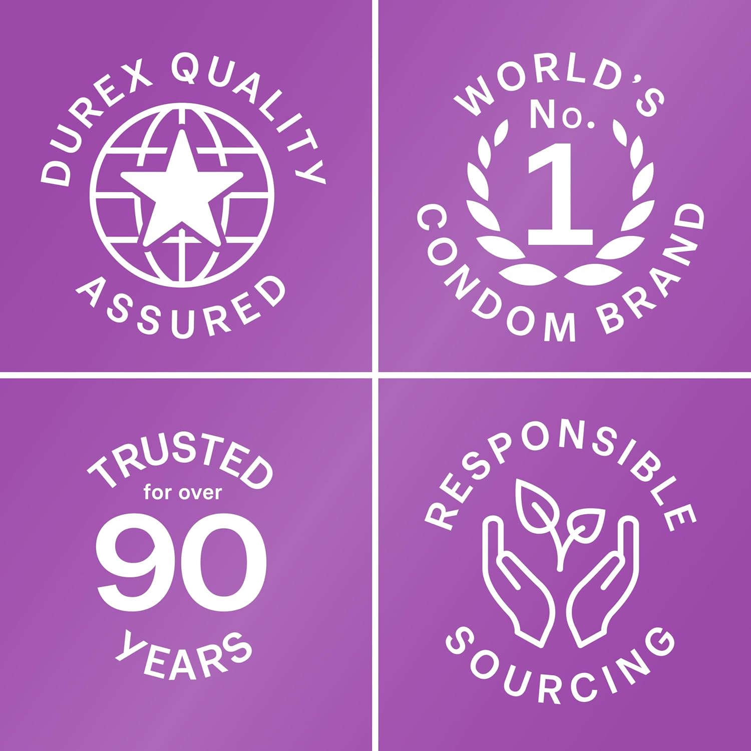 Durex Pleasure Pack Assorted Thin Condoms, Exciting Mix of Sensation and Stimulation, Lubricated Natural Rubber Latex Condoms for Men, 42 Count