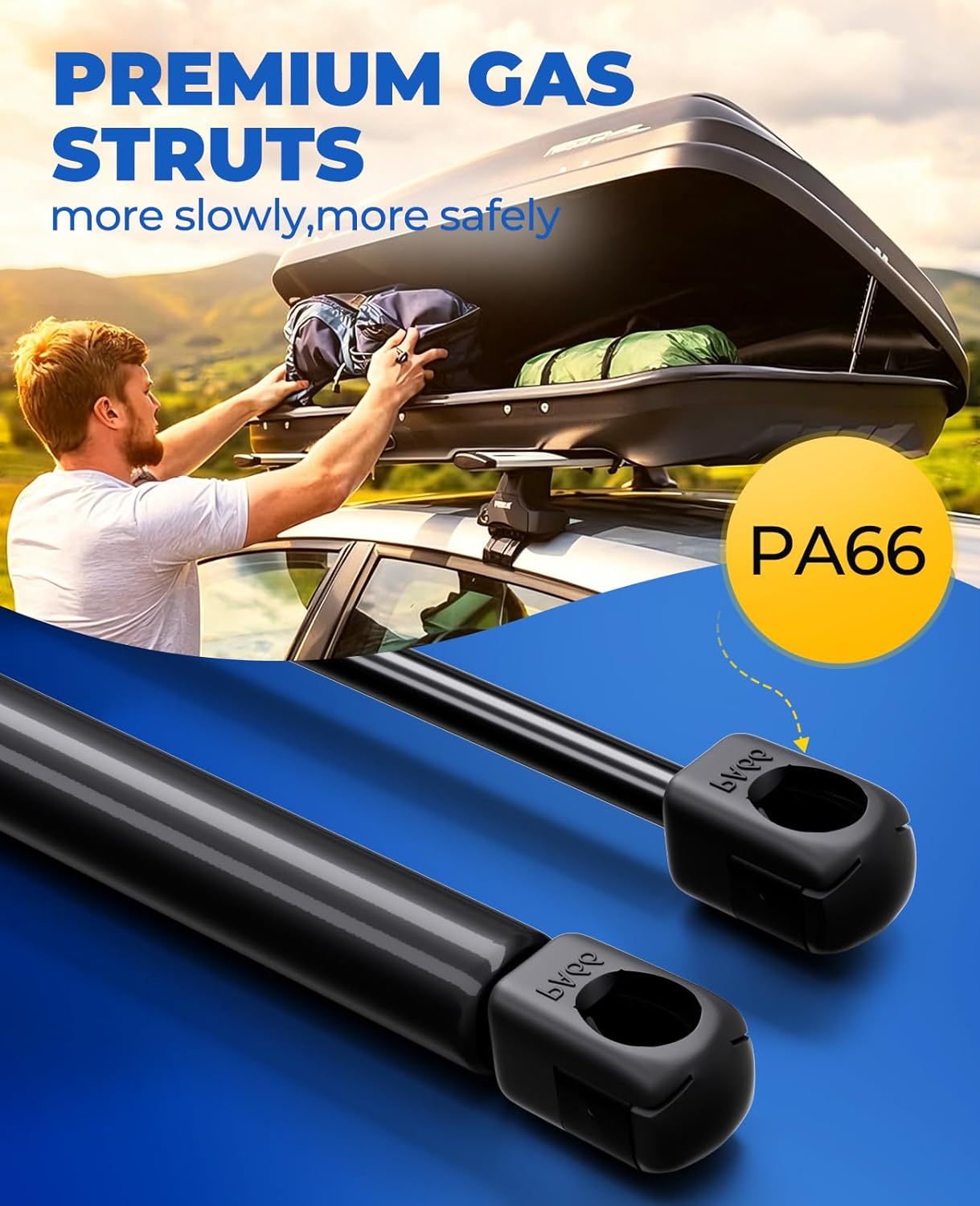 ARANA C16-11028 12 inch 40lb Gas Struts for Weatherguard Tool Box, 2PCS
