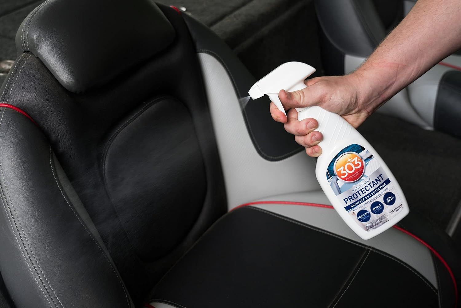 303 Products Marine Aerospace Protectant – UV Protection – Repels Dust, Dirt, & Staining – Smooth Matte Finish – Restores Like-New Appearance – 10 Fl. Oz. (30305)