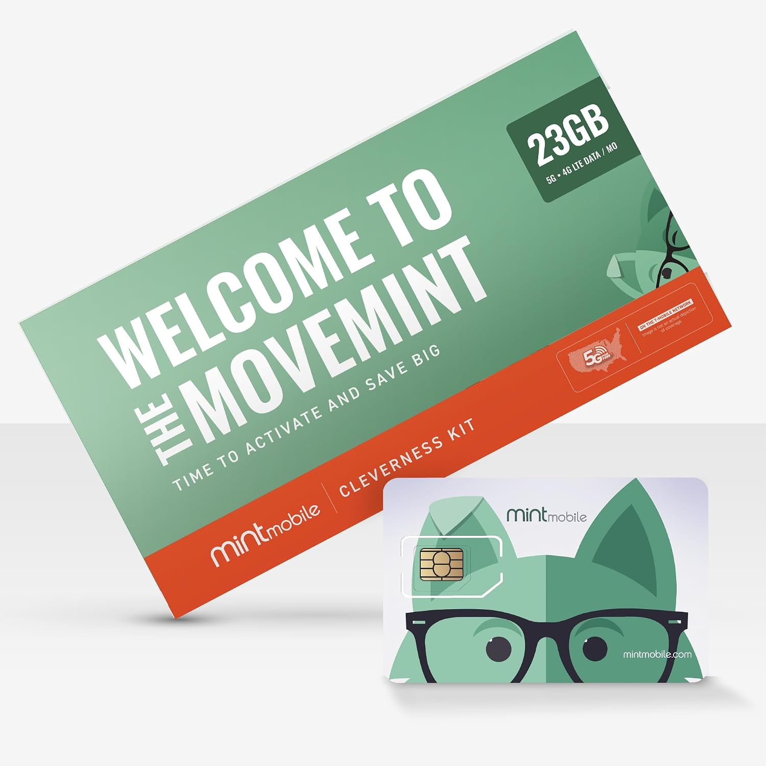 $15/mo. Mint Mobile Phone Plan with 6GB of 5G-4G LTE Data + Unlimited Talk & Text for 3 Months (3-in-1 SIM Card)