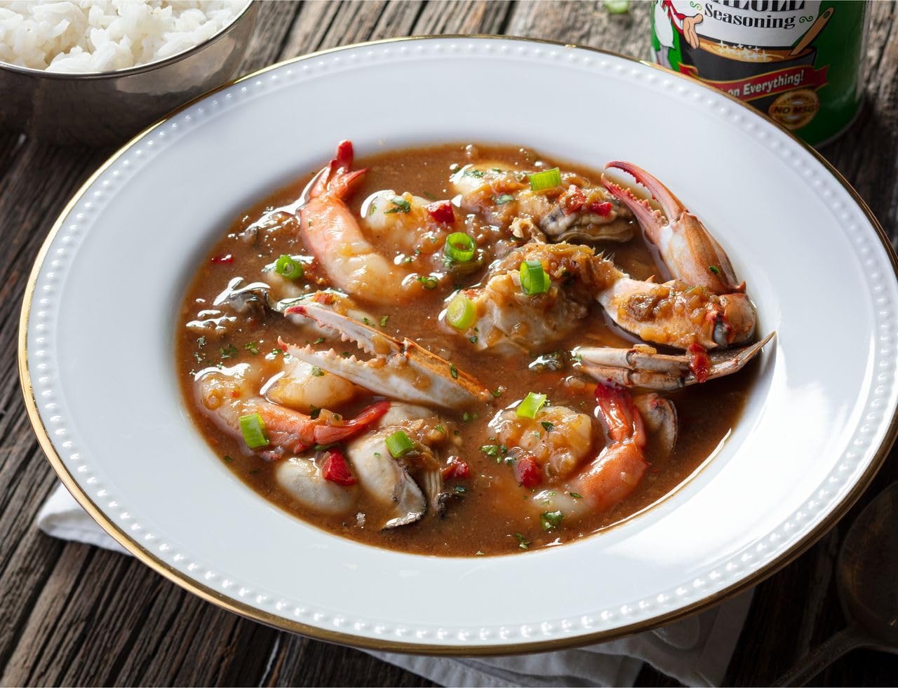 Tony Chachere's Instant Roux Mix | Start The Perfect Gumbo In A Fraction Of The Time (4 Pound)