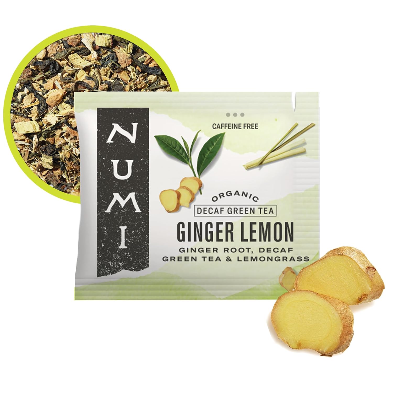 Numi Organic Gunpowder Green Tea – 54 Green Tea Bags – Bold, Smooth Flavor, Packed with Antioxidants, Naturally Energizing, Microplastic-Free Tea Bags