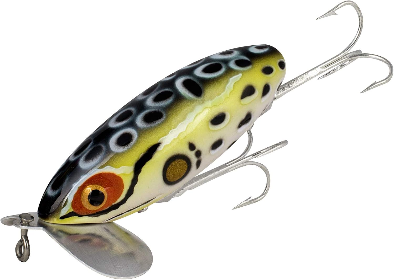 Arbogast Jitterbug Topwater Bass Fishing Lure - Excellent for Night Fishing