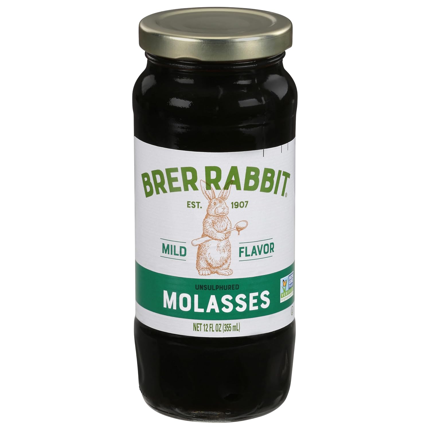 Brer Rabbit Unsulphured Molasses, Mild Flavor, 12 Ounce