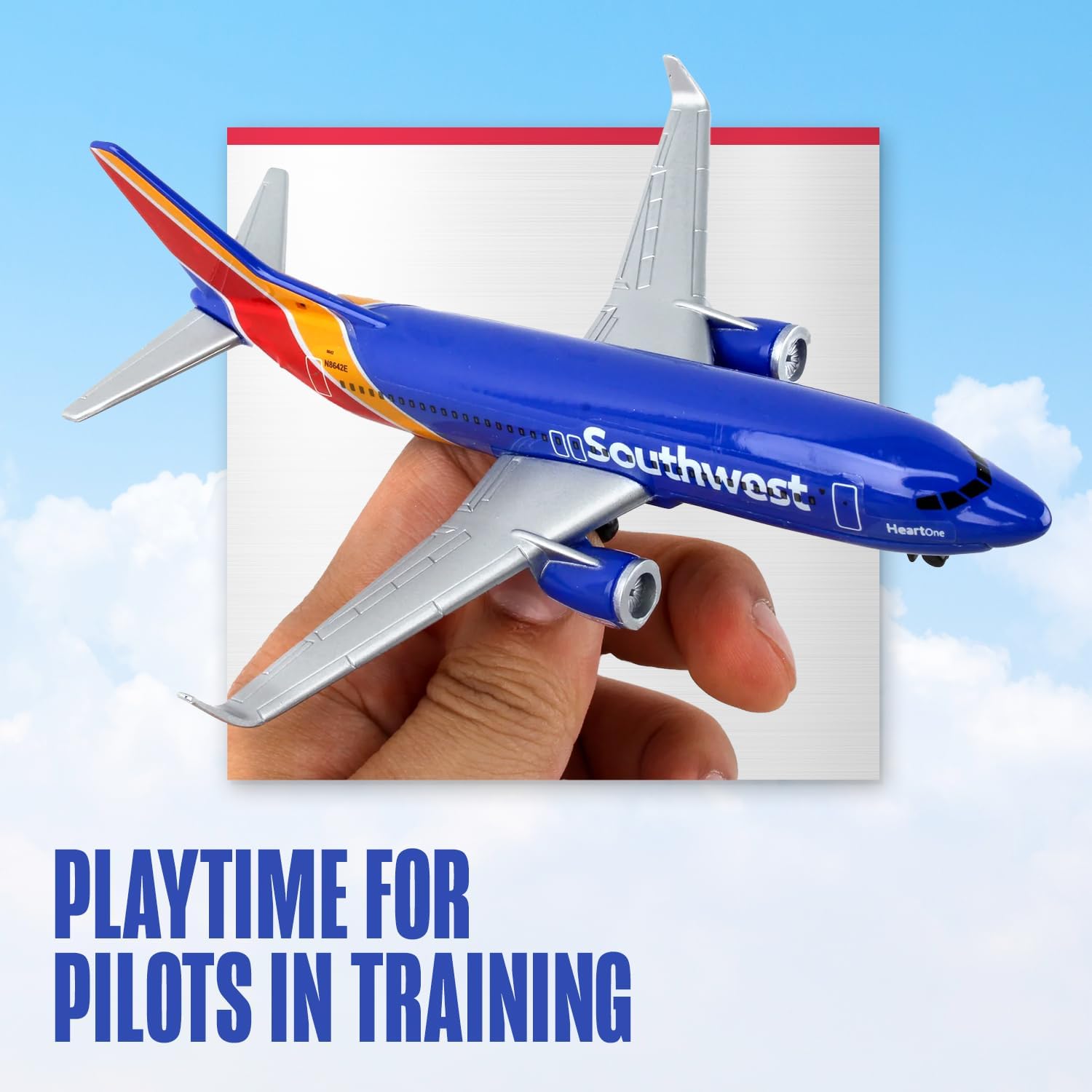Daron Southwest Airlines Die-Cast Model Airplane Toy