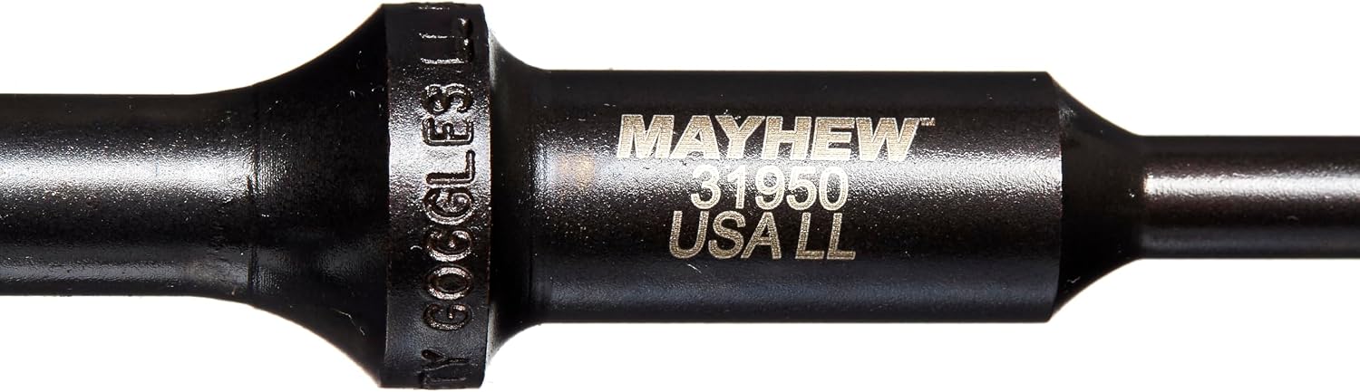 Mayhew Tools 32020 Pneumatic Roll Pin Punch, 5-Piece Set