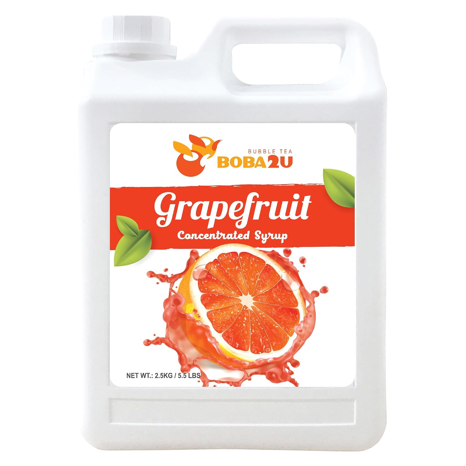 BOBA2U | CONCENTRATED SYRUP | 5.5 LBS (PASSION FRUIT)