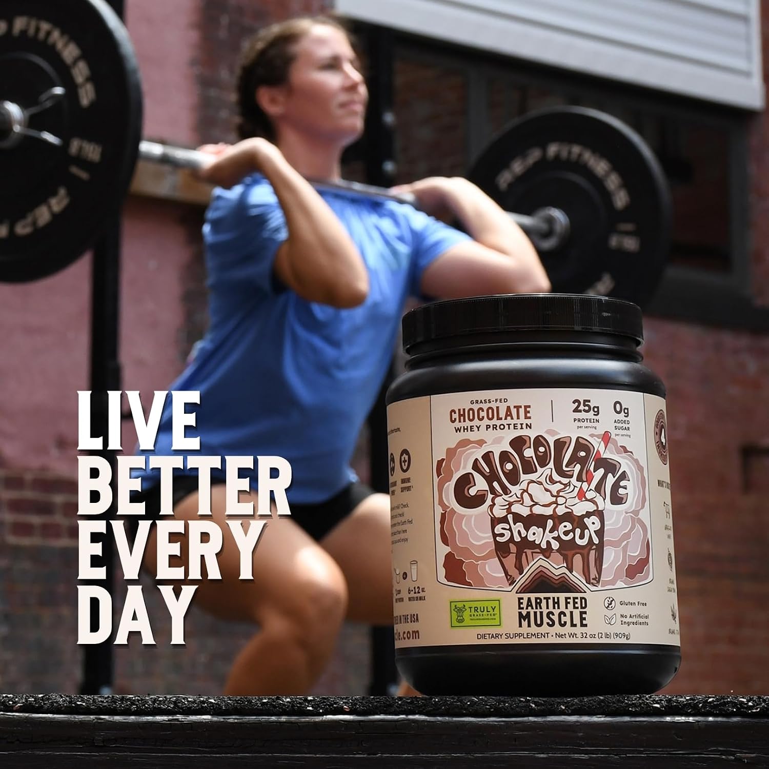Earth Fed Muscle Whey Back Vanilla Irish Grass Fed Whey Protein Isolate | 25g protein per scoop, Third-Party Certified. Smooth vanilla, zero artificial sweeteners. Cold-processed in Ireland.