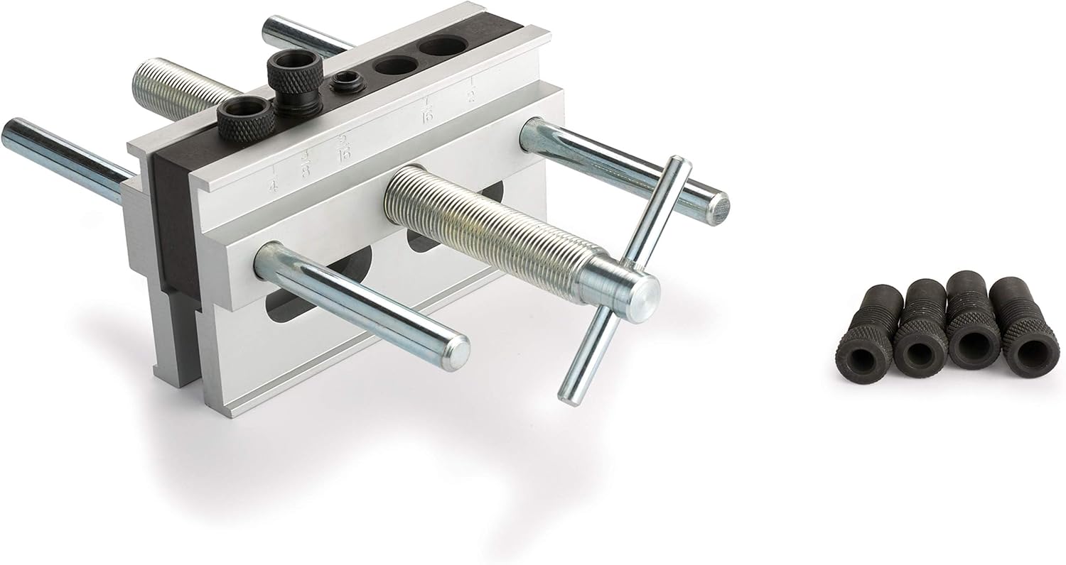 Woodriver Wide Capacity Deluxe Doweling Jig