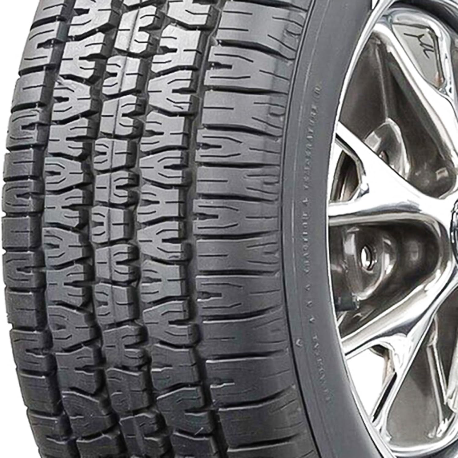 BFGoodrich Radial T/A All Season Car Tire for Passenger Cars, P215/60R14 91S | Passenger Touring All Season Traction 91S Rated Standard Load Radial Construction Raised White Letters Tire