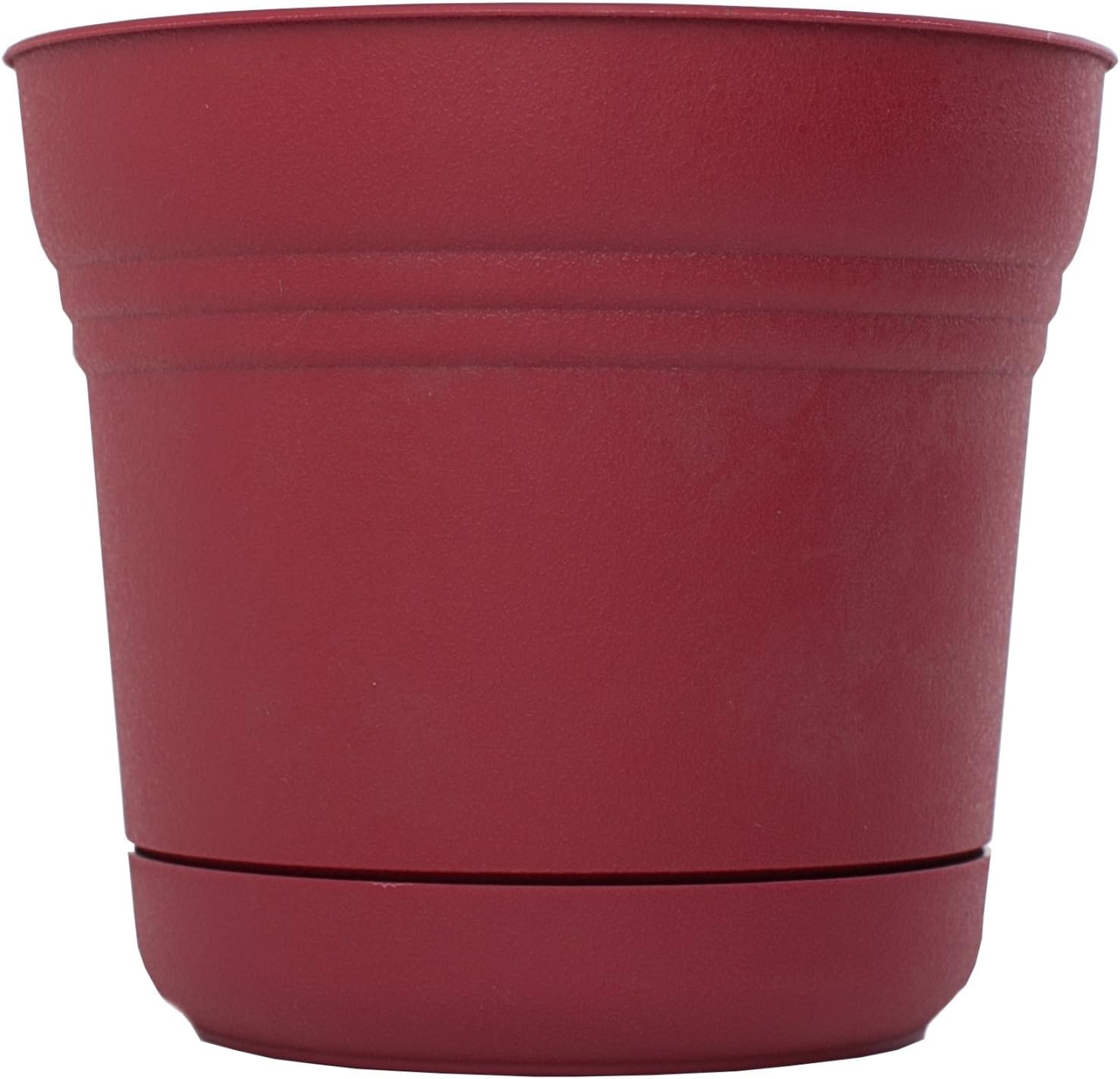 Bloem Saturn Planter with Saucer, 10", Calypso (SP1027)