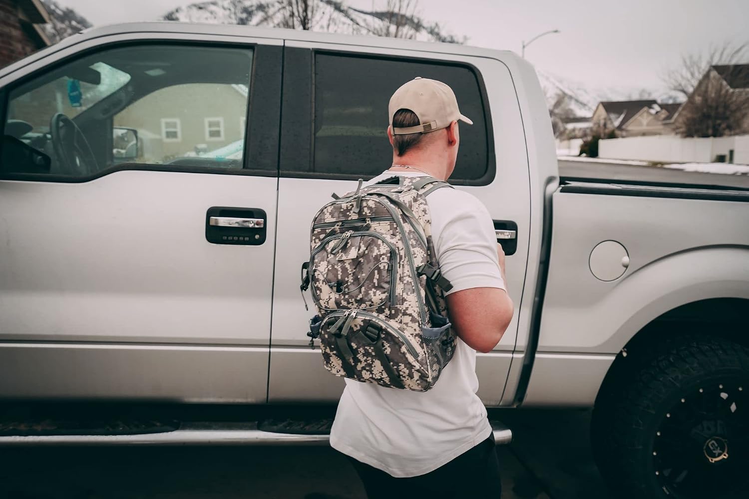Blue Seventy-Two - Pro Series - Camo Deluxe 72 Hour Emergency Backpack Survival Kit for 1 Person | Survival Kit for Wildfires, Earthquakes, Tornado