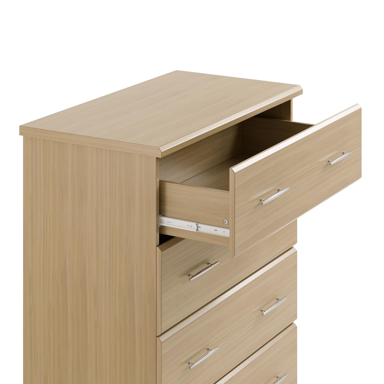 Storkcraft Brookside 2 Drawer Changing Table Dresser, Pebble Gray