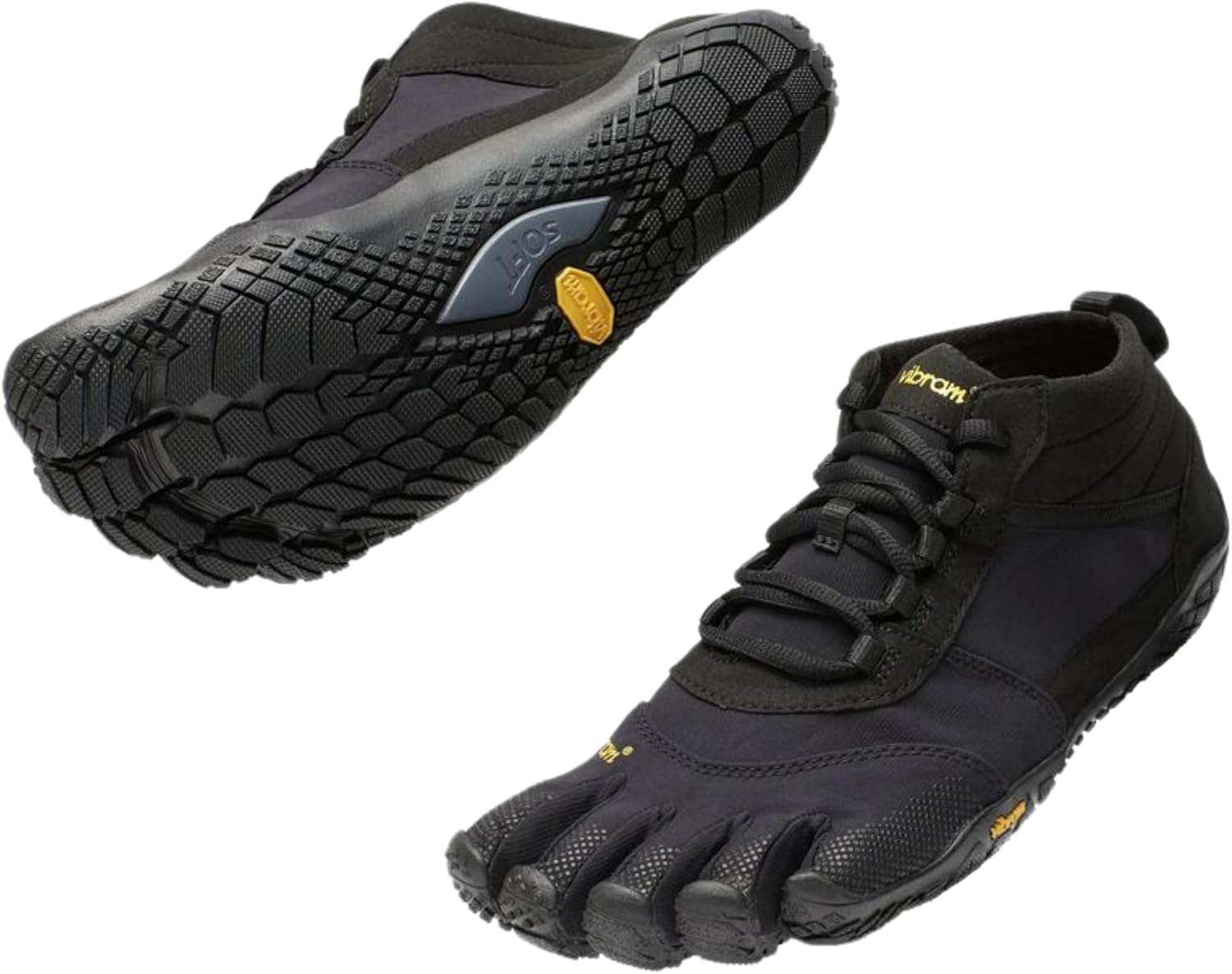 Vibram Men's FiveFingers V-Trek | Barefoot All-Terrain Outdoor Shoe for Hiking & Light Trail