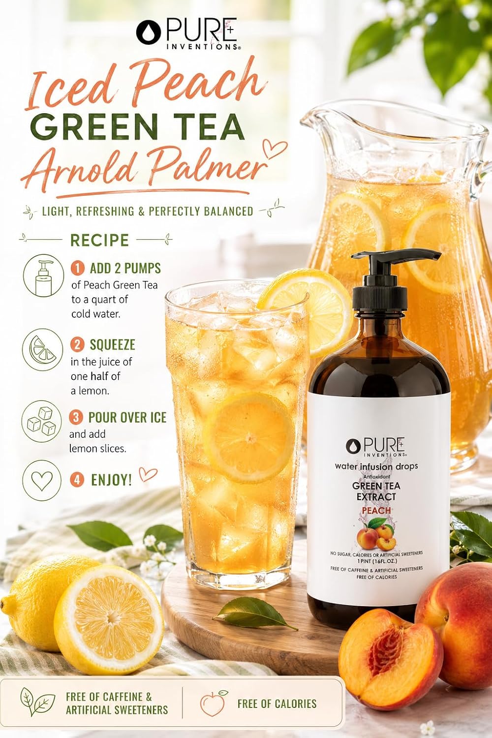 Pure Inventions Water Enhancer Drops - Refreshing and Delicious - Antioxidants, Electrolytes - No Sugar, Calories, or Artificial Sweeteners - Cranberry and Elderberry (60 Servings)