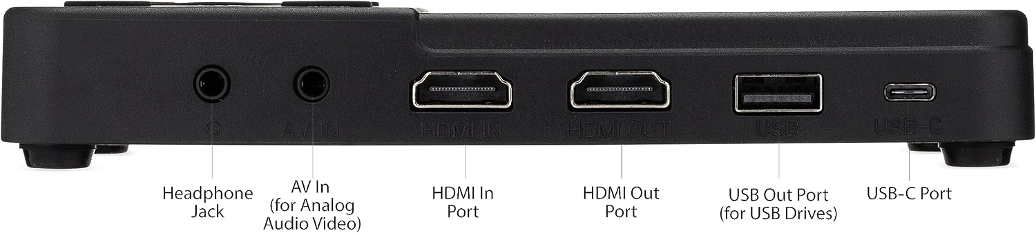 ClearClick HD Video Capture Box Ultimate - Capture and Stream Video from HDMI, RCA, VHS, VCR, DVD, Camcorders, Hi8