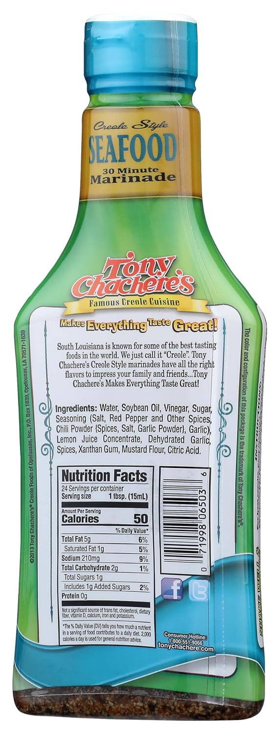 Tony Chachere's Seafood Marinade 12 oz