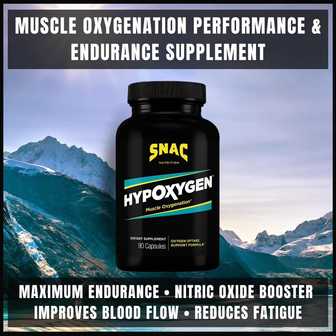 SNAC HypOxygen Oxygenation Enhancement Support Formula, 90 Capsules