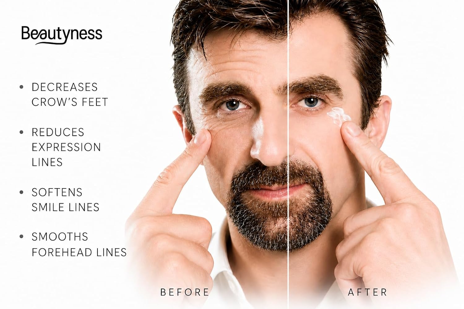 Instant Ageless Eye Cream – Anti Wrinkle Cream, Removes Under Eye Puffiness, Bags, Expression Lines