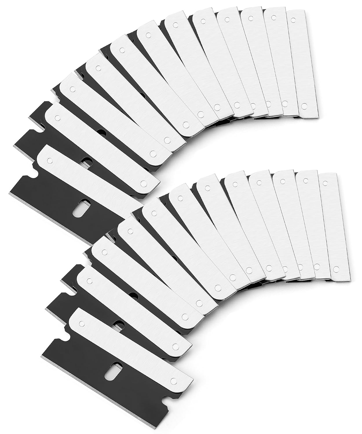 Bates- Razor Blades, 50 pcs, Carbon Steel Flat Scraper Blades